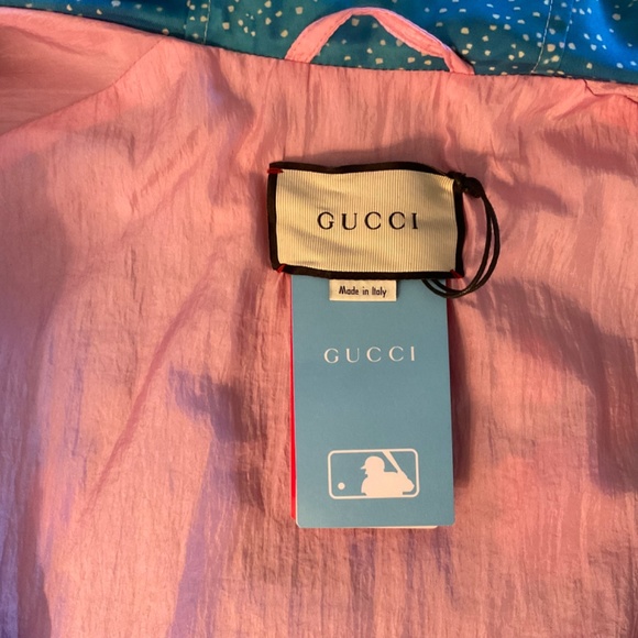 Gucci x LA Dodger x Chikae IDE Floral Manga Anime Windbreaker Jacket - Picture 7 of 7